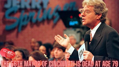 Jerry Springer, talkshow host & 56th Mayor of Cincinnati, dead at 79, April 27, 2023