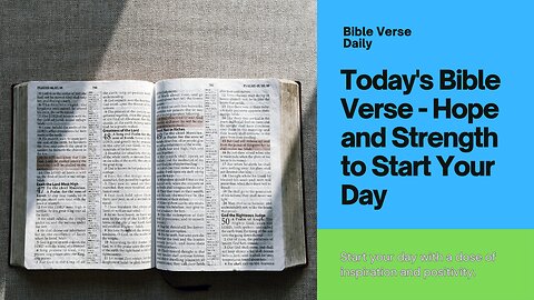✨#BlessedStart: Kickstart Your Day with a Powerful Verse! 🙏 | #DailyInspiration #FaithFuel