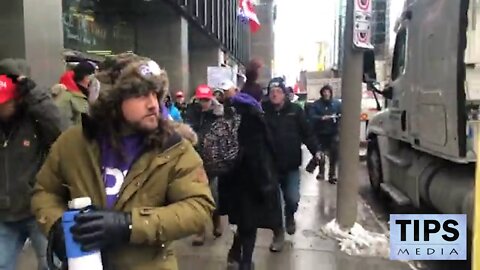 On-the-ground footage from Ottawa protests