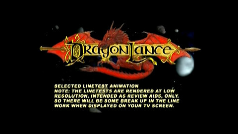 Dragonlance: Dragons of Autumn Twilight | Original Test Animation | DragonLance Saga
