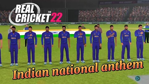 Indian national anthem cricket Real Cricket 22