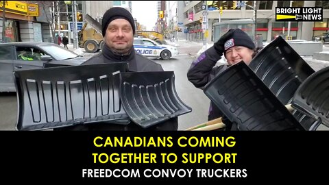 Canadians Coming Together to Support Freedom Convoy Truckers