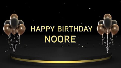 Wish you a very Happy Birthday Noore