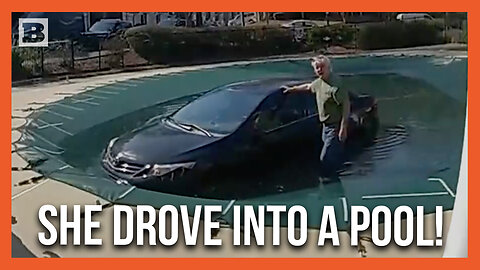 Police Pull Unconscious Woman Out of Car Stuck in a Pool