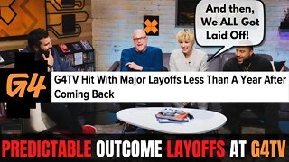G4TV Layoffs | A Completely Predictable Outcome