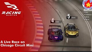 A Live Race on Chicago Circuit Mini | Racing Master