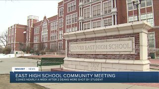 Community meeting tonight over East High shooting