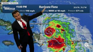 Hurricane Fiona strengthens after hammering Puerto Rico