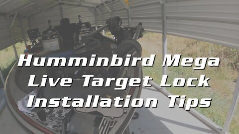 Humminbird Mega Live Active Target Installation Tips