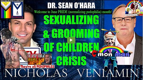 Dr. Sean O'Hara Discusses Sexualizing & Grooming of Children Crisis with Nicholas Veniamin