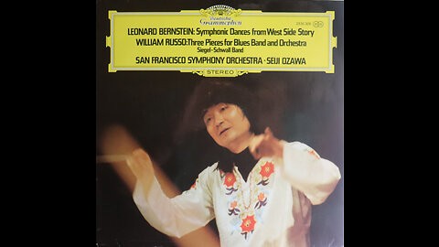 Russo - Three Pieces For Blues Band And Orchestra - Ozawa, San Francisco (1972)