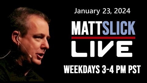 Matt Slick Live, 1/23/2024