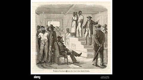 BIGGEST AFRICAN SLAVE AUCTION EVER IN AMERICA
