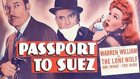 PASSPORT TO SUEZ (1943) - colorized