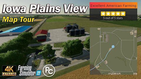 Iowa Plains View | Map Review | Farming Simulator 22