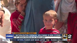 Jewish Museum of Maryland hosting Naturalization Ceremony for 20 new citizens