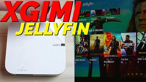 XGIMI Elfin With Jellyfin Media Server!🤯