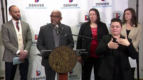 Denver Mayor Michael Hancock provides update on influx of migrants, sheltering operations before Wednesday's cold snap