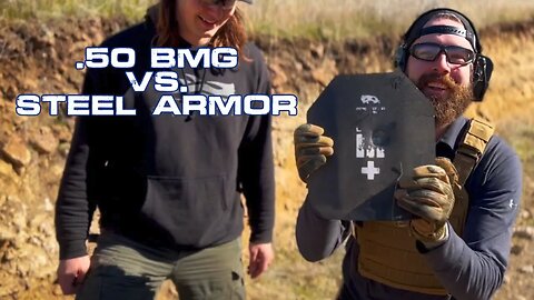 50 BMG vs Body Armor
