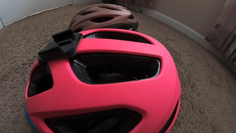 Blasian Babies DaDa Installs GoPro Mounts On His And MaMa's Bicycle Helmets (Max And Hero5 Black)