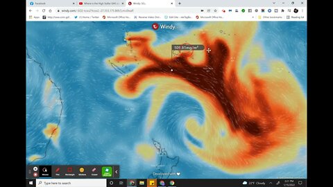 Tonga Volcano Tsunami - Heavy Sulfur was a Clue - Plus Cuba Radar : Jan 15, 2022 2:43 PM