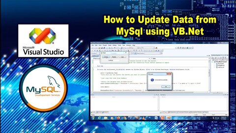 How to Update Data from MySql using VB.Net