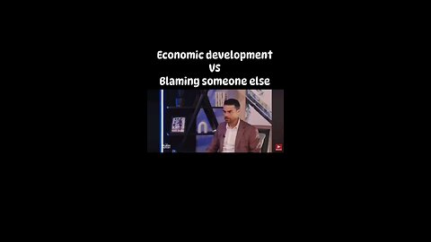 Ben Shapiro - Economic development VS Blaming someone else (Also true to most minorities)