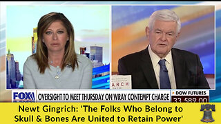 Newt Gingrich: 'The Folks Who Belong to Skull & Bones Are United to Retain Power'