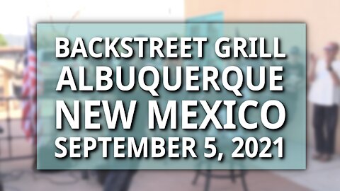 Backstreet Grill, Albuquerque, New Mexico, September 5, 2021