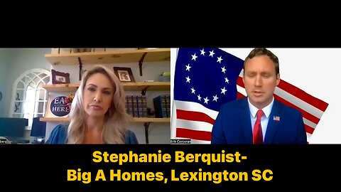 Why is Stephanie Berquist with Big A Homes in Lexington, SC a PATRIOT? 🇺🇸🎤🔥
