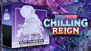 Opening A Pokémon Chilling Reign Elite Trainer Box!