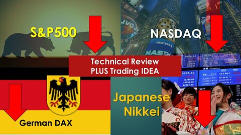 SP500 NASDAQ GermanDax JapanNikkei Technical Analysis Apr 11 2024