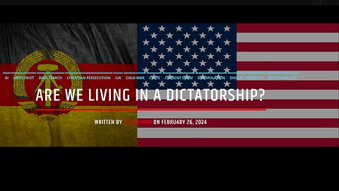 Are We Living In A Dictatorship?