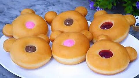 If you like donuts 🍩 you will love this recipe 😋!Easy Dount 🍩 recipe 😋, Easy and beautiful 🤩