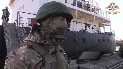 Russian & DPR servicemen saved 47 crew members from ships blocked by Azov nazis in Mariupol seaport