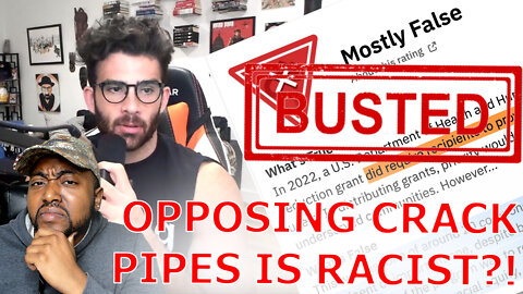 Hasan Piker Claims Republicans Are Racist For Not Wanting Biden Crack Pipes In Black Communities