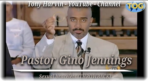 Pastor Gino Jennings - Sexual Bracelets