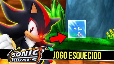 Jogo Esquecido do Sonic - Sonic Rivals #shorts