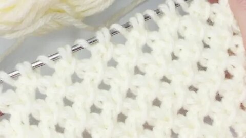 🧶How to knit star stitch simple tutorial