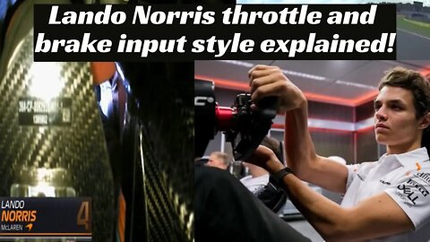 Lando Norris' acceleration style explained | PedalCam