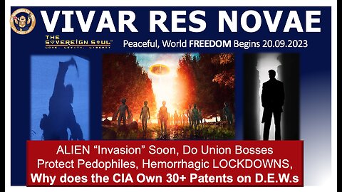 REVOLUTION in the Air, ALIEN “Invasion”, Hemorrhagic Fever LOCKDOWNS, CIA has Dozens of DEW Patents