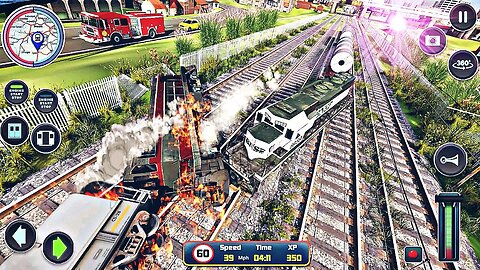 City Train Driver Simulator - Indian Passenger Train Driving 3D -Express Trian Accident Android Game