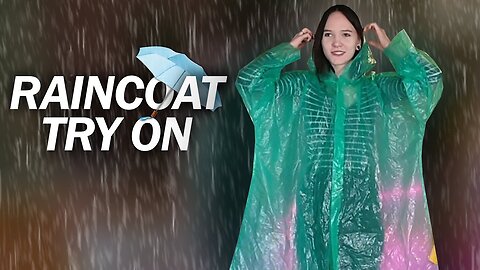 Brave Try-On Raincoats Without Outerwear