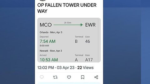 SUSPECTED FBI HIT-MAN STALKING TRUMP IN NEW YORK - ANNOUNCES "OP FALLEN TOWER"