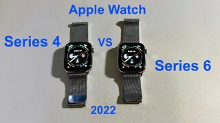 Apple Watch Series 4 vs Series 6 2022 Comparison