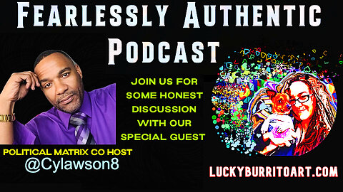 Fearlessly Authentic - catching up with Cy Lawson from the Political Matrix show