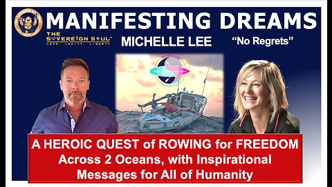 🤩INSPIRATIONAL Aussie REBEL Michelle Lee’s 9,000 Mile/240 Day SOLO ROW for FREEDOM Across Pacific!
