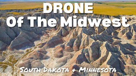 4K Drone Of The Midwest USA With Peaceful, Relaxing Music