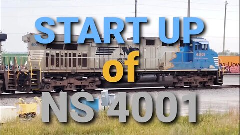 Start up of NS4001 Blue Nose Sonic AC44C6M