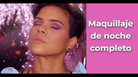 Maquillaje ROSA para la noche